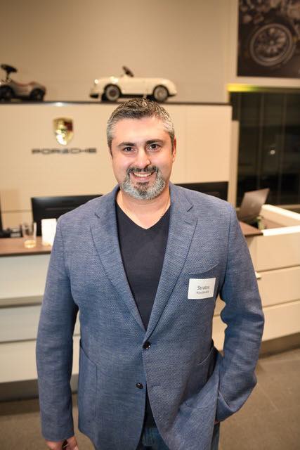 Stratos Koutzoukis at Businesses Driving a Difference event