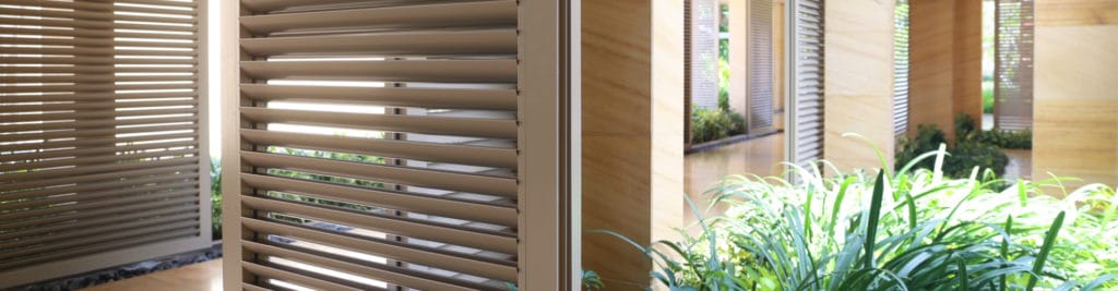 Exterior product shutters
